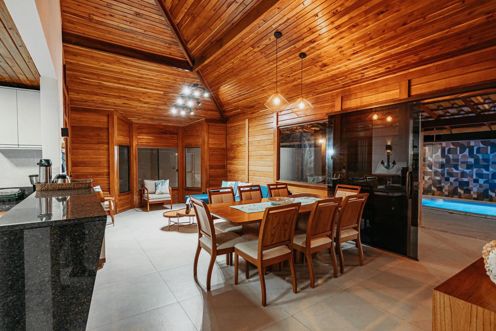 Casadecastelhanos, Quadra Do Mar De Castelhanos, 4 Suites Com Ar, Churrasqueira, Piscina, Hidromassagem, Cozinha Integrada Gourmet Ideal Para Familia E Amigos 安谢塔 外观 照片
