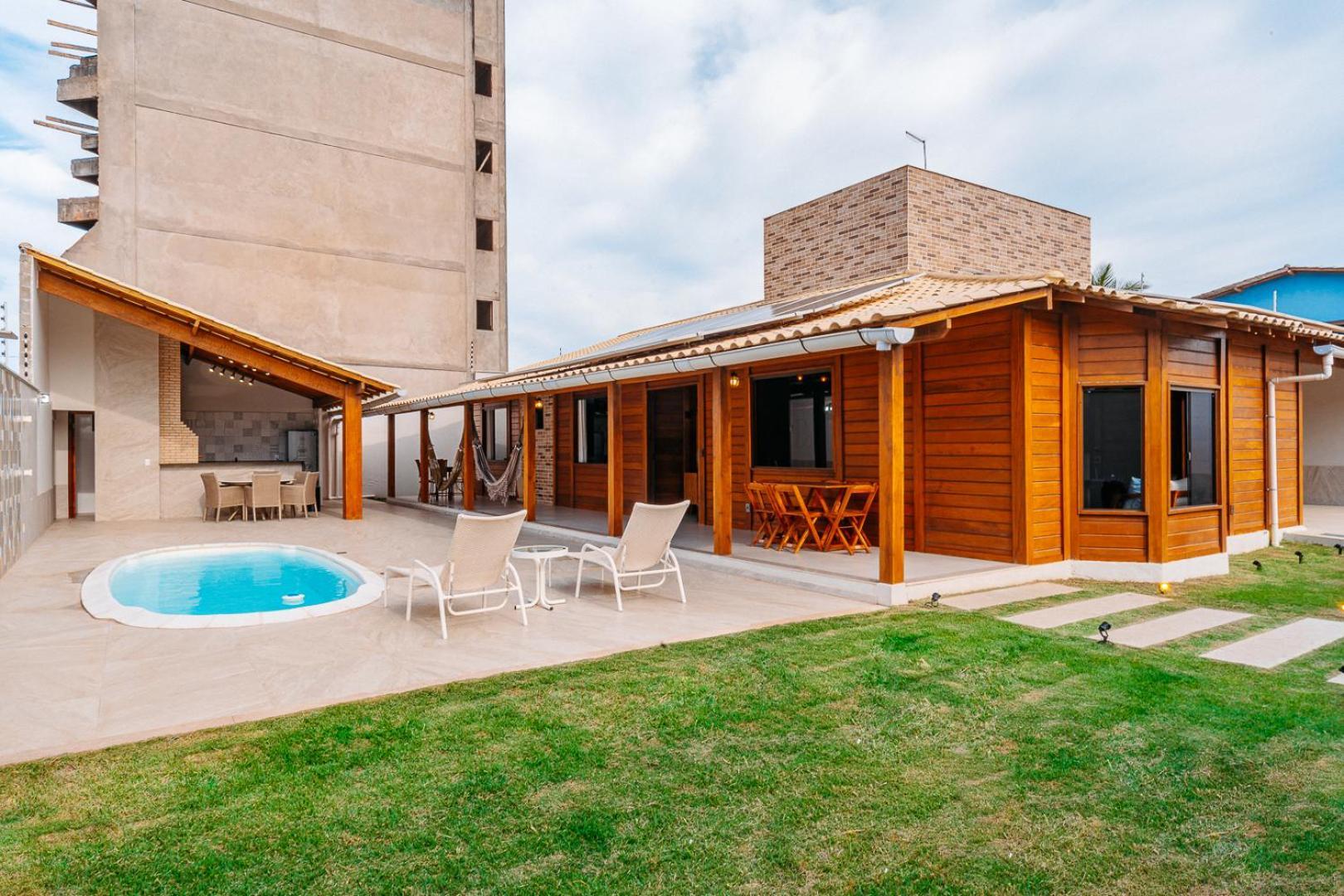 Casadecastelhanos, Quadra Do Mar De Castelhanos, 4 Suites Com Ar, Churrasqueira, Piscina, Hidromassagem, Cozinha Integrada Gourmet Ideal Para Familia E Amigos 安谢塔 外观 照片