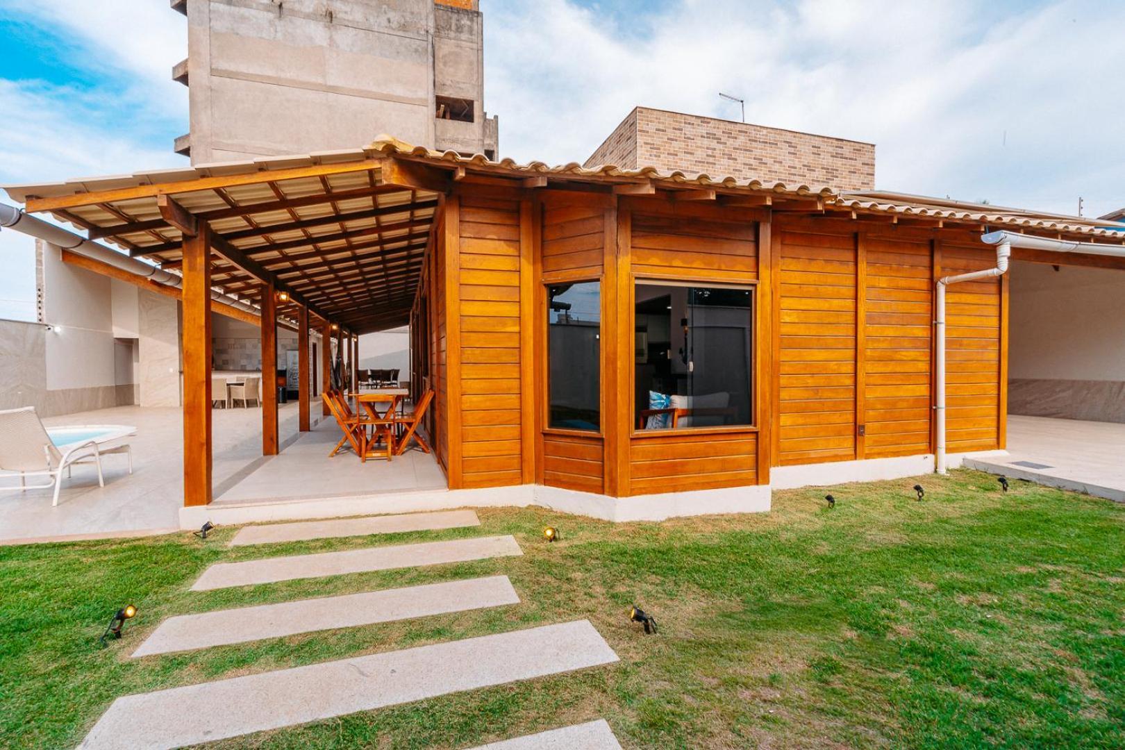 Casadecastelhanos, Quadra Do Mar De Castelhanos, 4 Suites Com Ar, Churrasqueira, Piscina, Hidromassagem, Cozinha Integrada Gourmet Ideal Para Familia E Amigos 安谢塔 外观 照片