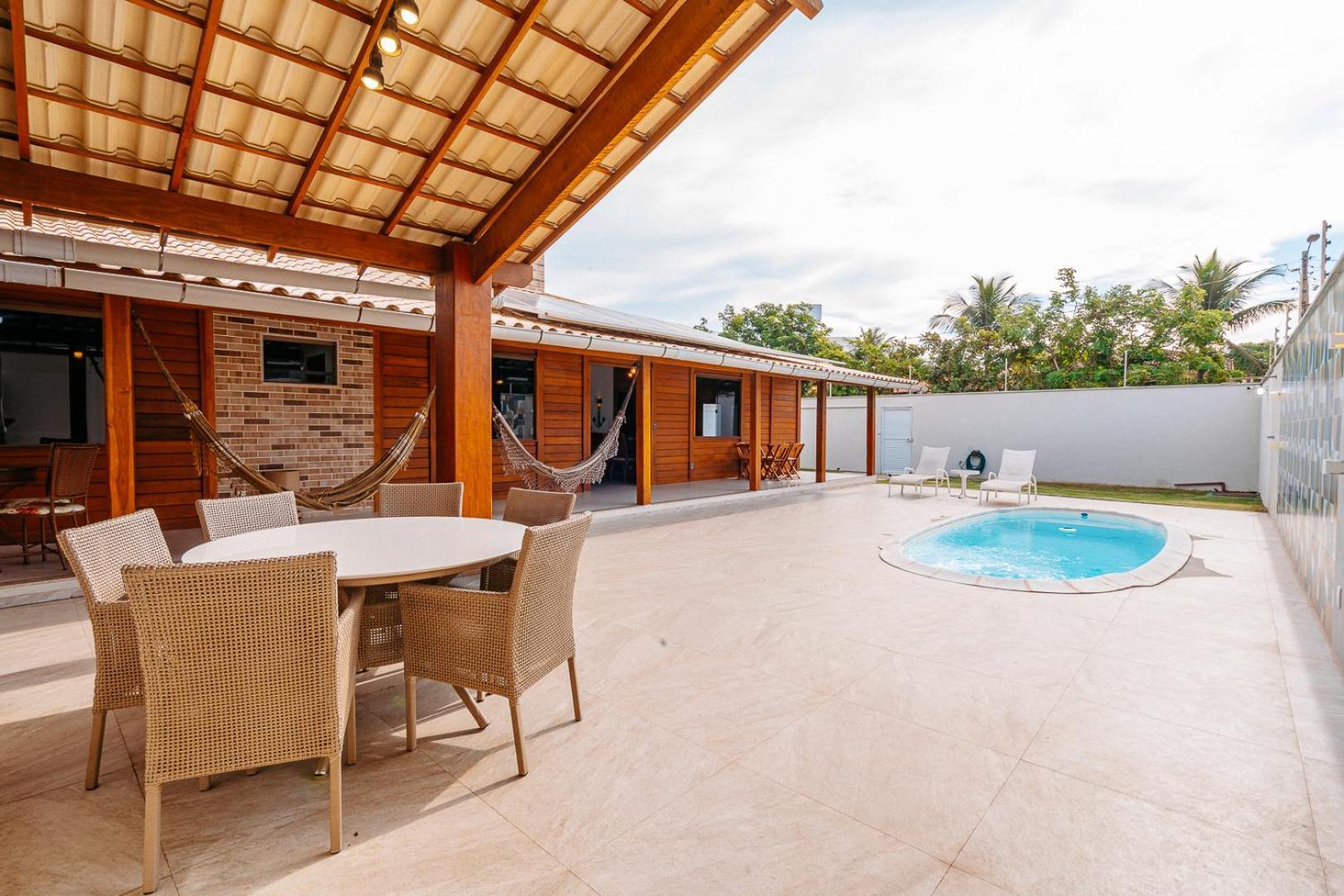 Casadecastelhanos, Quadra Do Mar De Castelhanos, 4 Suites Com Ar, Churrasqueira, Piscina, Hidromassagem, Cozinha Integrada Gourmet Ideal Para Familia E Amigos 安谢塔 外观 照片