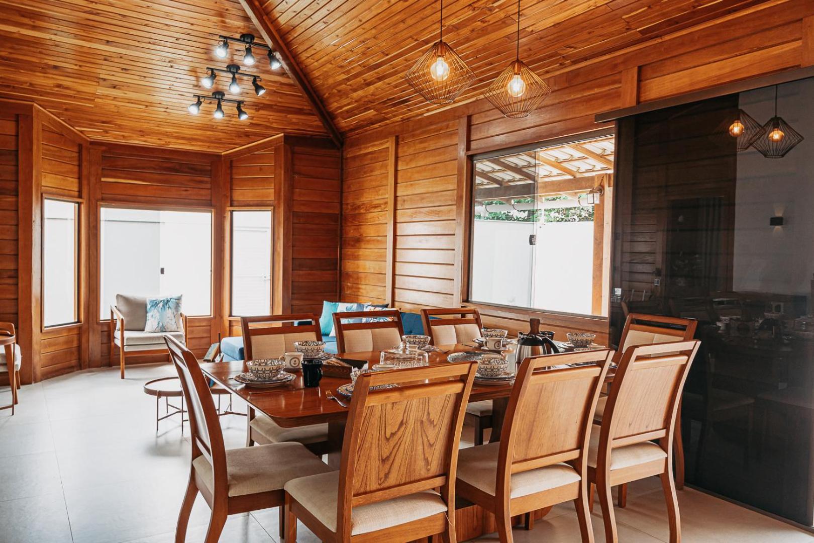 Casadecastelhanos, Quadra Do Mar De Castelhanos, 4 Suites Com Ar, Churrasqueira, Piscina, Hidromassagem, Cozinha Integrada Gourmet Ideal Para Familia E Amigos 安谢塔 外观 照片