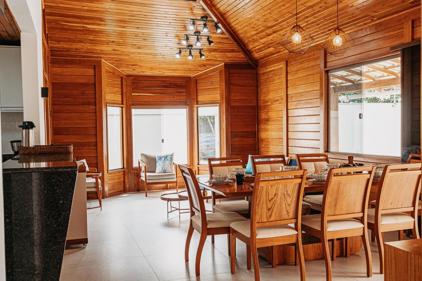 Casadecastelhanos, Quadra Do Mar De Castelhanos, 4 Suites Com Ar, Churrasqueira, Piscina, Hidromassagem, Cozinha Integrada Gourmet Ideal Para Familia E Amigos 安谢塔 外观 照片