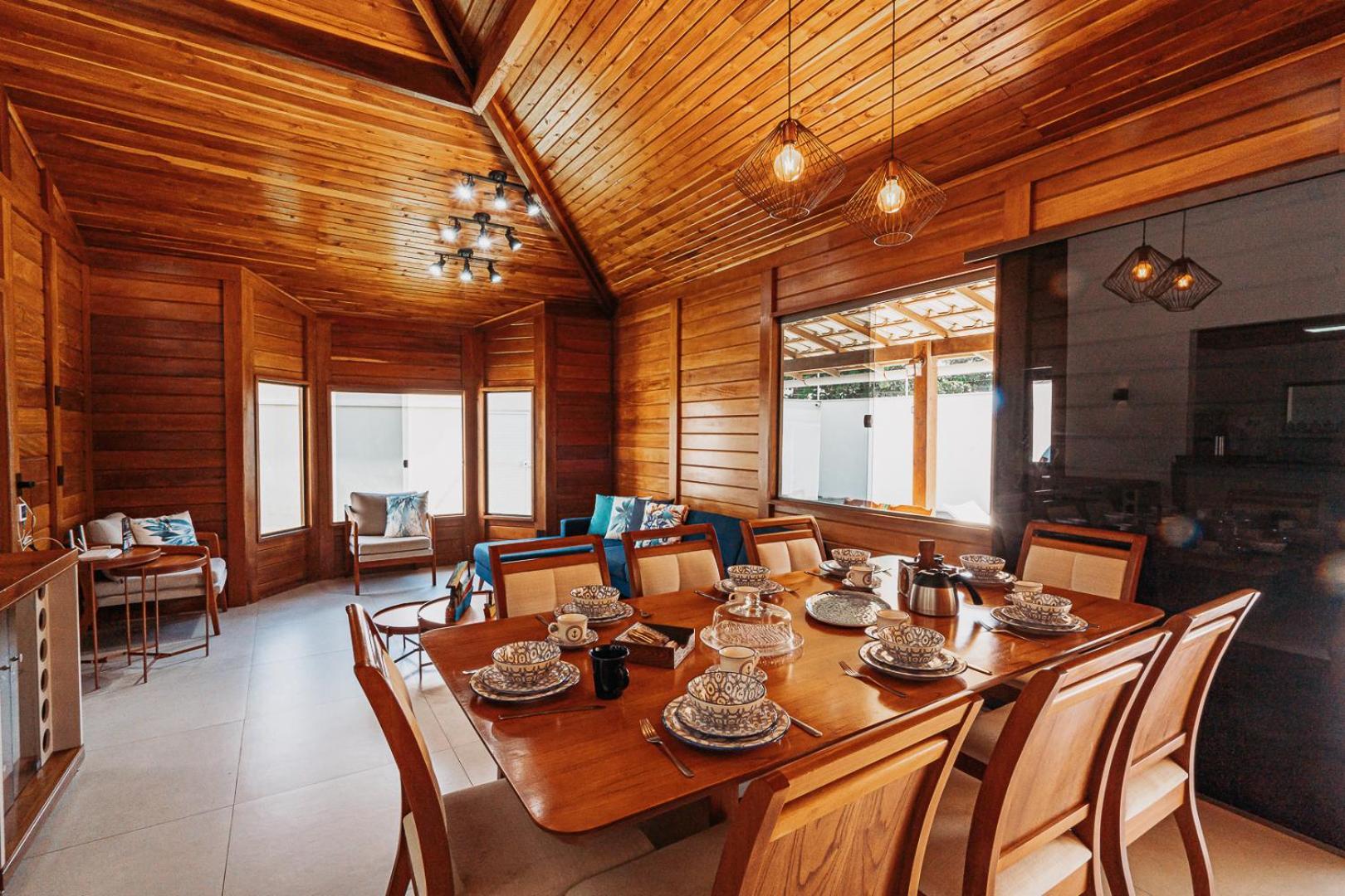 Casadecastelhanos, Quadra Do Mar De Castelhanos, 4 Suites Com Ar, Churrasqueira, Piscina, Hidromassagem, Cozinha Integrada Gourmet Ideal Para Familia E Amigos 安谢塔 外观 照片