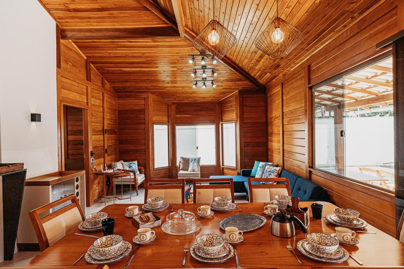 Casadecastelhanos, Quadra Do Mar De Castelhanos, 4 Suites Com Ar, Churrasqueira, Piscina, Hidromassagem, Cozinha Integrada Gourmet Ideal Para Familia E Amigos 安谢塔 外观 照片