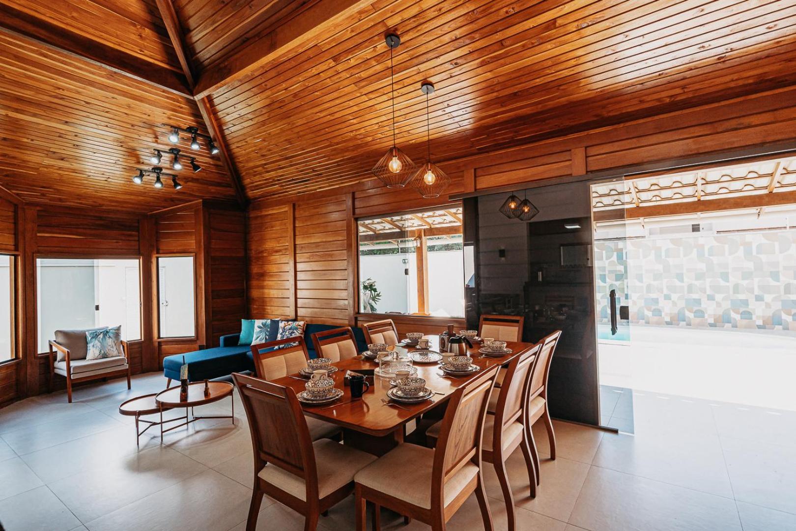 Casadecastelhanos, Quadra Do Mar De Castelhanos, 4 Suites Com Ar, Churrasqueira, Piscina, Hidromassagem, Cozinha Integrada Gourmet Ideal Para Familia E Amigos 安谢塔 外观 照片
